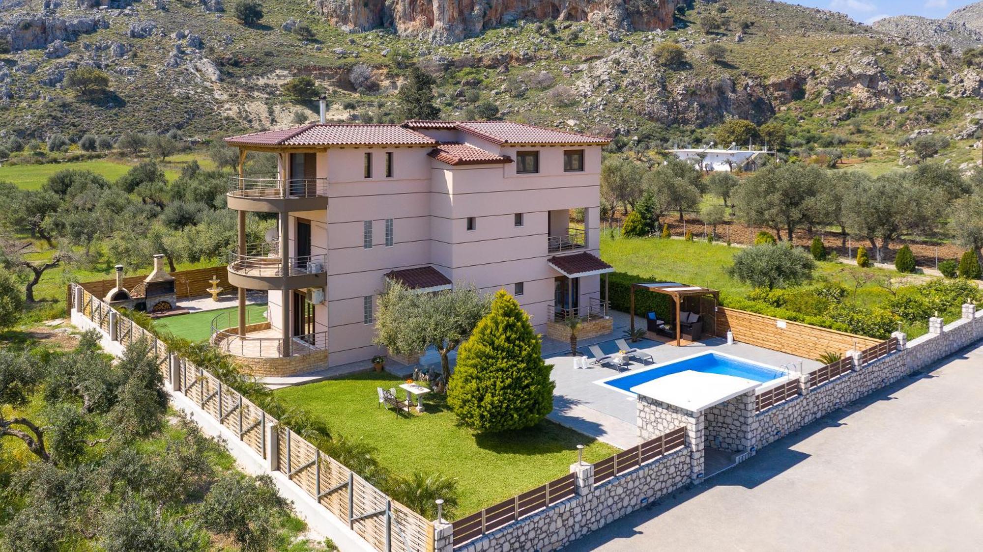 Costa Costa Villa - Luxury Villa Kolymbia Eksteriør billede
